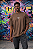 Camiseta Oversize DESPERTE - Marrom - Imagem 1