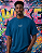 Camiseta Oversize DESPERTE - Azul - Imagem 1