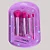 12 Kits 4 Pincéis de Maquiagem Sweet Beauty Tons Rosas - Imagem 1