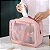 Caixa Fechada (180 unidades) Kit 3 Necessaire Impermeável Washbag Bolsa Organizadora - ROSA - Imagem 2