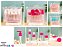Caixa Fechada (180 unidades) Kits Frascos de Viagem Transparente com Tampas Coloridas – 7 Peças - Imagem 5