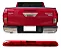 Break Light Tampa Traseira Toyota Hilux 2016 Á 2024 Vermelho - Imagem 1