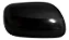 Capa Retrovisor Corolla 2003 2004 2005 2006 2007 Preto Liso - Imagem 2