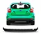 Spoiler Traseiro Ford Focus Hatch 2014 2015 Preto - Imagem 1