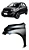 Paralama S/furo Nissan March 2014 Á 2020 - Imagem 1