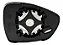 Lente Retrovisor Aircross 2013 A 2020 Modelo Original - Imagem 2