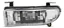 Farol Auxiliar Volkswagen Gol L/policarbonato Lisa 95 a 99 - Imagem 3