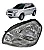 Farol Hyundai Tucson 2005 A 2016 Cromado Pisca Cristal - Imagem 1
