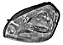 Farol Hyundai Tucson 2005 A 2016 Cromado Pisca Cristal - Imagem 2