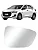 Lente Retrovisor Subconjunto Onix 2020 2022 2023 2024 2025 - Imagem 1