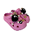 Babuche Plataforma Infantil Rosa - Imagem 1