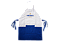 AVENTAL BORDADO PURO MALTE BRANCO/AZUL TUNIC BRAN PURO MAL - Imagem 1