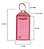 Chaveiro Identificador Maxcril 100 Und Vermelho - Imagem 2