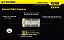 Bateria recarregável Nitecore RCR123A NL166 - Imagem 3