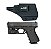 COLDRE VELADO AUROK KYDEX GLOCK 19/25-OLIGHT PL-MINI 2 VALKYRIE RED DOT - Imagem 2