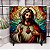 AZULEJO 15cmx15cm "SAGRADO CORAÇÃO DE JESUS VITRAL COD-2503262155" - Imagem 1