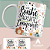 CANECA DE PORCELANA MOTIVACIONAL”SONHE, ACREDITE, CONQUISTE” 325ml - Imagem 1