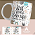 CANECA DE PORCELANA MOTIVACIONAL”DEUS É BOM O TEMPO TODO” 325ml - Imagem 1