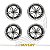 Roda Aro 19 Tala 9 e 9.5 5X114 Ford Mustang 18+ Edição Especial (Original) (Jogo) - Imagem 1
