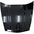 Capô do Motor Preto Brilhante Original GM Corvette C06 05-13 - Imagem 1