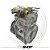 Compressor Ar Condi Polia 2 Raios Univ ALFA ROMEO GTV2000-74 - Imagem 7