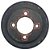 POLIA DO VIRABREQUIM 3 CANAIS FORD V8 302 - Imagem 1