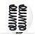 Mola Suspensão Dianteira Original FAMA Ford Ranger-97(Par)BTS - Imagem 5