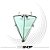 Quebra Vento Compl Vidro Verde Temp Ford Mustang 67-68-(Par) - Imagem 6