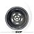 RODA 15X7-15X8 KR Genérica Chevrolet Opala SS-70-80-(Jogo) - Imagem 6
