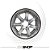 Roda Aro 20 Tala 8.5 5x139 Kromma 1240 XXI Aluminio Prata - Imagem 6