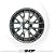 Roda Aro 19 Tala 8.5 5x114 Paralela Ford Mustang 15 - 23 - Imagem 6
