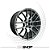 Roda Aro 19 Tala 8.5 5x114 Paralela Ford Mustang 15 - 23 - Imagem 5