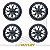Roda Aro 19 Tala 8,5 5X114 Original Ford Mustang 15-23 (Jogo) - Imagem 1