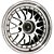 Roda Aro 18 Tala 12 Esportiva Corrida BBS LM Original Prata - Imagem 3