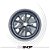 Roda Aro 17 5x114 Magnum 500 Preto P/ Decoração Feito Torno - Imagem 6