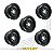 Roda Aro 15 Tala 6 5x139 Original Ford Landau Galaxie (Jogo 5) - Imagem 1