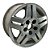 Roda Aro 14 Tala 7 5x100 VW Golf Sapão 02-06 S4200 Prata - Imagem 1