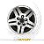 Roda Aro 14 Tala 7 5x100 VW Golf Sapão 02-06 S4200 Prata - Imagem 2