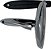 Espelho Retrovisor Externo Redondo Ford Mustang 65-66(LE) - Imagem 3