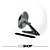Espelho Retrovisor Externo Redondo Ford Mustang 65-66(LE) - Imagem 6