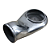 Mufla Carburador Plenum Entrada De Ar Simples Baixo Perfil - Imagem 4