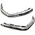 Par Friso Dianteiro Lateral Grade Radiador Mini Cooper 68-00 - Imagem 2