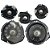 Kit Mostradores D´ Painel Completo Original Mustang-67-68 - Imagem 1