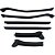 Borracha das Portas Originais GM Corvette Z06 05-13 (Kit) - Imagem 1