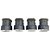 Conjunto Difusor de Ar Painel Original Audi TT 00-06 (Kit) - Imagem 3