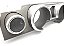 MOLDURA DO PAINEL DE INSTRUMENTOS FORD MUSTANG 05-09(CINZA) - Imagem 2