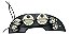 PAINEL DE INSTRUMENTOS + CHICOTE AUTOMETER FORD MUSTANG 94-95 - Imagem 2