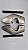 BATENTE DO PARA-CHOQUE DIANTEIRO FORD MAVERICK (CROMADO) (PAR)(ORIGINAL) - Imagem 3