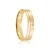 Par de alianças Realeza 5mm de casamento ouro 18k - Imagem 4