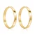 Par de alianças Belle 2mm de casamento ouro 18k - Imagem 1